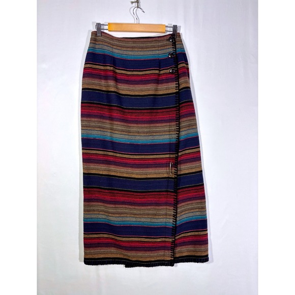 Hunt Club Dresses & Skirts - Heritage Boho Southwestern Hunt Club Tall Maxi Skirt Women10T Multicolor Striped